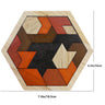 Hexagon Puzzle| Block Tangram | Brain Teaser | Geometry Logic IQ Game - FLUFFI