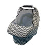 Infant Car Seat Canopy - Peep Window Breathable - Outdoor Spring x Summer - FLUFFI