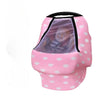 Infant Car Seat Canopy - Peep Window Breathable - Outdoor Spring x Summer - FLUFFI