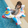 Inflatable Baby Toys Swim Ring Floating Seat Outdoor Swimming Pool Sun Shade Toddler Swim Circle Beach Water Toys for Children - FLUFFI