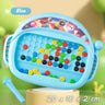 Kids Magnetic Beads Doodle Board Drawing Toys Puzzle Pen Control Focus Training Creative Thinking Game Montessori Education Toys - FLUFFI