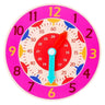 Kids Montessori Wooden Clock Toys Hour Minute Second Cognition Time Learning Teaching Aids Educational Toys for Children - FLUFFI