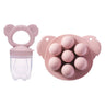 Koala Design Fruit Feeder Set Breast Milk Freezer Tray Food Soup BPA Free Silicone Vegetable Feeder Nursing Toddler Teething Toy - FLUFFI