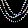 Laser Mirror Paper Star Dot Garland for Wedding Kids 1St Mermaid Birthday Party Decoration Baby Shower Christmas Hanging Banner - FLUFFI