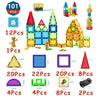 Magnetic Building Blocks | Construction Set | Magnet Block Tiles - FLUFFI