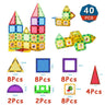 Magnetic Building Blocks | Construction Set | Magnet Block Tiles - FLUFFI