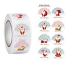 Merry Christmas Stickers Christmas Tree Elk Candy Bag Sealing Sticker Christmas Gifts Box Labels Decoration New Year 2025 - FLUFFI