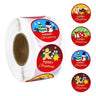 Merry Christmas Stickers Christmas Tree Elk Candy Bag Sealing Sticker Christmas Gifts Box Labels Decoration New Year 2025 - FLUFFI