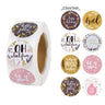 Merry Christmas Stickers Christmas Tree Elk Candy Bag Sealing Sticker Christmas Gifts Box Labels Decoration New Year 2025 - FLUFFI