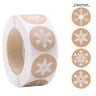 Merry Christmas Stickers Christmas Tree Elk Candy Bag Sealing Sticker Christmas Gifts Box Labels Decoration New Year 2025 - FLUFFI