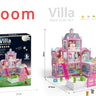Princess Playhouse Set - Luminous Doll House - Dreamhouse for Girls - FLUFFI