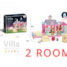 Princess Playhouse Set - Luminous Doll House - Dreamhouse for Girls - FLUFFI