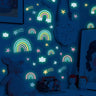 Rainbow Cloud Stars - Luminous Wall Sticker - FLUFFI
