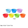 Rainbow Counting Pompoms | Sorting Cup | Montessori Sensory Toys - FLUFFI