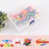 Rainbow Counting Pompoms | Sorting Cup | Montessori Sensory Toys - FLUFFI
