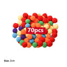 Rainbow Counting Pompoms | Sorting Cup | Montessori Sensory Toys - FLUFFI