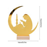 Ramadan Mubarak Acrylic Ornament 2025 Eid Mubarak Ramadan Kareem Decoration for Home Islamic Muslim - FLUFFI