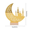 Ramadan Mubarak Acrylic Ornament 2025 Eid Mubarak Ramadan Kareem Decoration for Home Islamic Muslim - FLUFFI