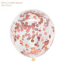 Rose Gold Party Disposable Tableware Set Paper Plate Cup Kids Adult Birthday - FLUFFI