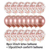 Rose Gold Party Disposable Tableware Set Paper Plate Cup Kids Adult Birthday - FLUFFI