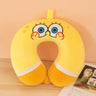 Spongebob Patrick Star Neck Pillows - U - Shaped Travel Pillow - FLUFFI
