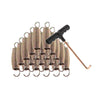 Trampoline Springs | Trampoline Hooks | 8 - 20 Pcs - Easy to Install - FLUFFI