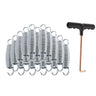Trampoline Springs | Trampoline Hooks | 8 - 20 Pcs - Easy to Install - FLUFFI