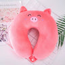 U - Shaped Pillow - Travel Pillow - Cartoon Themed - FLUFFI