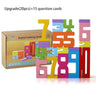 Wooden Educational Digital Blocks, Creative Puzzles, Stacking Toys, Fun Brain - Burning, Early Education Topics, Montessori Style - FLUFFI