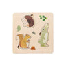 Wooden Montessori Toy Cartoon Whale Tangram 3D Puzzle Cognitive Toy Early Learning Education Toys Kids Children Gift - FLUFFI