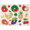 Wooden Puzzle Montessori Toys for Baby 1 2 3 Years Old Kids Alphabet Number Shape Matching Games Children - FLUFFI