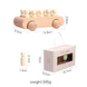 Wooden Train Montessori Toys - Number of Wood Baby'S Toys - FLUFFI