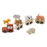 Wooden Train Montessori Toys - Number of Wood Baby'S Toys - FLUFFI