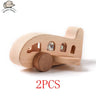Wooden Train Montessori Toys - Number of Wood Baby'S Toys - FLUFFI