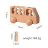 Wooden Train Montessori Toys - Number of Wood Baby'S Toys - FLUFFI