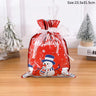 Xmas Gift Bags - Plastic x Drawstrings - Candy x Presents wrapping bags - FLUFFI