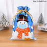 Xmas Gift Bags - Plastic x Drawstrings - Candy x Presents wrapping bags - FLUFFI