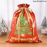 Xmas Gift Bags - Plastic x Drawstrings - Candy x Presents wrapping bags - FLUFFI