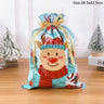 Xmas Gift Bags - Plastic x Drawstrings - Candy x Presents wrapping bags - FLUFFI