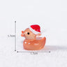 Xmas Resin Ducks | Luminous Tiny Ducks | Glow in the Dark Figures - FLUFFI
