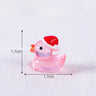 Xmas Resin Ducks | Luminous Tiny Ducks | Glow in the Dark Figures - FLUFFI