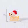 Xmas Resin Ducks | Luminous Tiny Ducks | Glow in the Dark Figures - FLUFFI