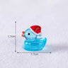 Xmas Resin Ducks | Luminous Tiny Ducks | Glow in the Dark Figures - FLUFFI