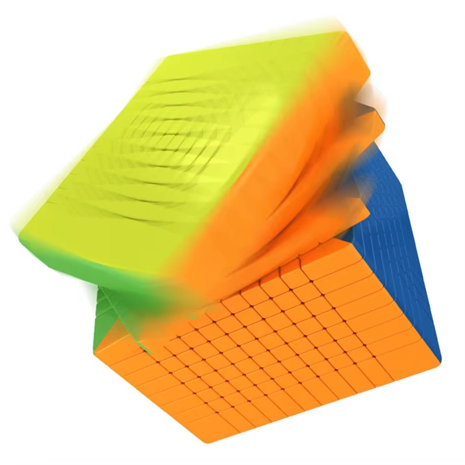 11X11 Cube MOYU Cubing Classroom Meilong 11X11 Magic Cube Stickerless Plastic 11 Layer Puzzle Speed Magic Cube TOYS Brain Teaser - FLUFFI