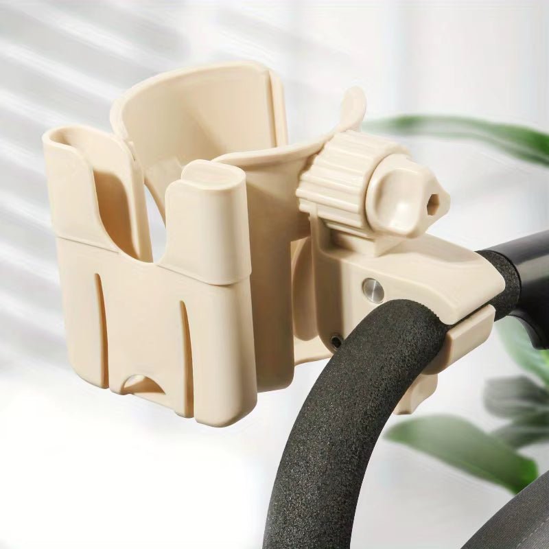 2 - In - 1 Universal Stroller - Water Cup Holder x Phone Holder - Universal Bottle Holder - FLUFFI