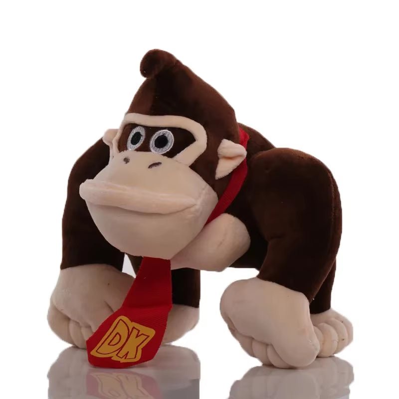 24Cm Donkey Kong Plush Toys Cute Monkey Soft Toy Orangutan Plushie Doll Stuffed Animals Gorilla - FLUFFI