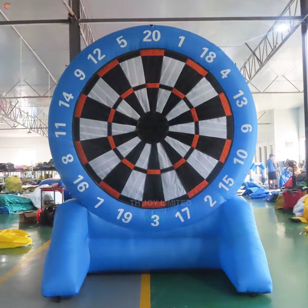 3M - 10Ft Oxford Inflatable Dart Board wi LED Lighting Golf Dart Toss Carnival Games for Sale - FLUFFI