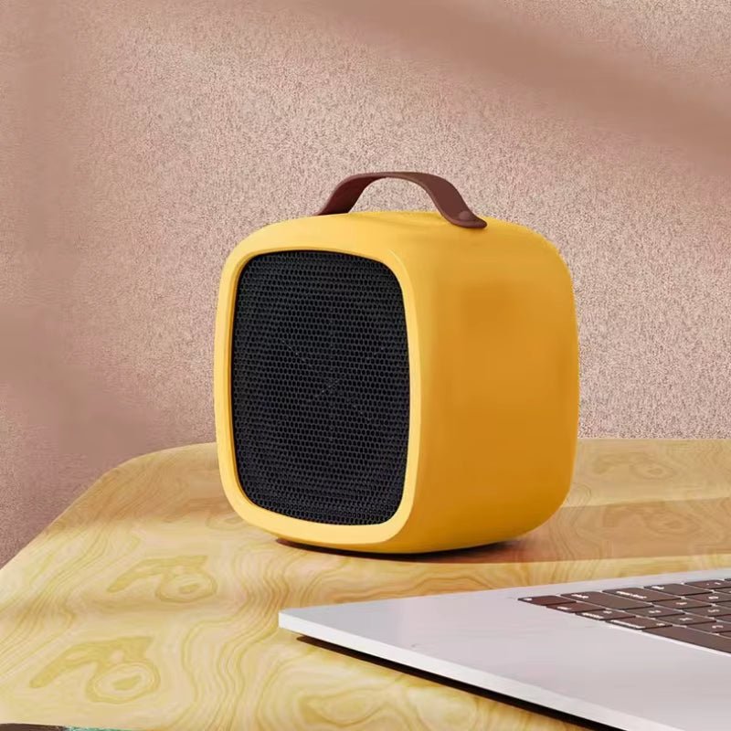 600W 220V High Power Electric Heater European Standard 2 Gear Adjustment Air Heaters Portable Winter Warmer Rapid Heating - FLUFFI