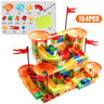 77 - 308PCS Marble Race Run Big Block Compatible City Building Blocks Funnel Slide Blocks DIY Big Bricks Toys for Children Gift - FLUFFI