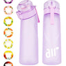 Air Water Bottle with 1Pc Random Flavor Pods Portable Transparent with Straw Leak Proof Suitable for Outdoor Sports - FLUFFI
